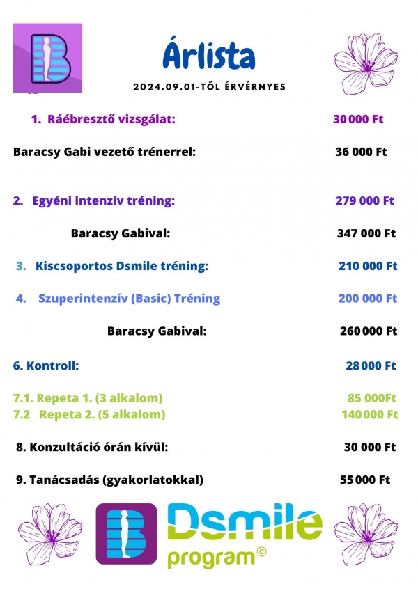 Árlista összesítő